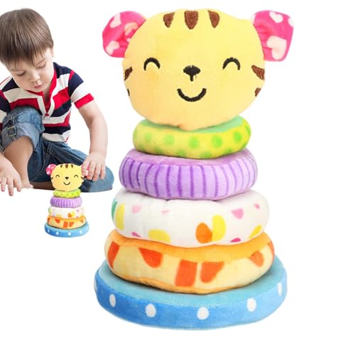 Stapelbares Spielzeug für Kleinkinder – weiches Tierstapel, buntes Plüsch-Spielzeug, fördert die Hand-Auge-Koordination und Motorik für Kleinkinder im Alter von 3 bis 5 Jahren Stapelbares Spielzeug für Kleinkinder – weiches Tierstapel, buntes Plüsch-Spielzeug, fördert die Hand-Auge-Koordination und Motorik für Kleinkinder im Alter von 3 bis 5 Jahren von Generic