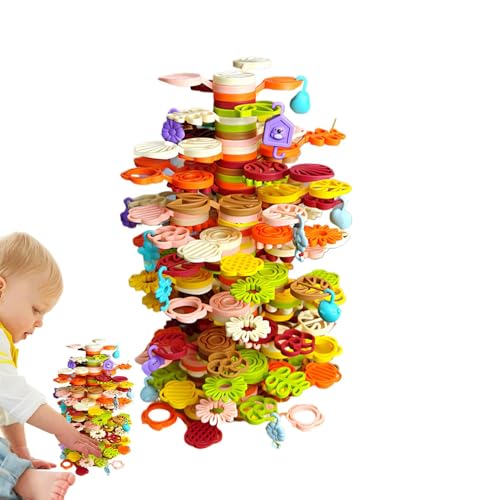 Stapelbaumspiel, stapelbares Gleichgewichtsbaum-Set, Lernstapel, buntes Balance-Bauspiel, Bausteine für Kinder ab 3 Jahren Stapelbaumspiel, stapelbares Gleichgewichtsbaum-Set, Lernstapel, buntes Balance-Bauspiel, Bausteine für Kinder ab 3 Jahren von Generic