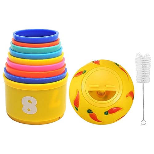 Stapelbecher für Kaninchen - interaktives Stack-Spielzeug, langlebiges Kaninchenanreicherungsspielzeug | Tragbares Futterspielzeug, Nistbecher für Kaninchen stapelbar Stapelbecher für Kaninchen - interaktives Stack-Spielzeug, langlebiges Kaninchenanreicherungsspielzeug | Tragbares Futterspielzeug, Nistbecher für Kaninchen stapelbar von Generic