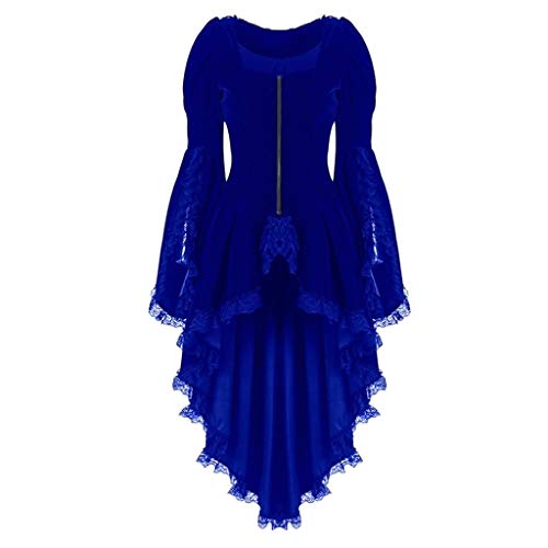 Steampunk Damen Jacke - Gothic Frack Mantel Punk Gehrock Mittelalter Viktorianischen Spitze Mäntel Vintage Smoking Klied für Frauen Halloween Kostüm Karneval Party Cosplay Kleidung Steampunk Damen Jacke - Gothic Frack Mantel Punk Gehrock Mittelalter Viktorianischen Spitze Mäntel Vintage Smoking Klied für Frauen Halloween Kostüm Karneval Party Cosplay Kleidung von Generic