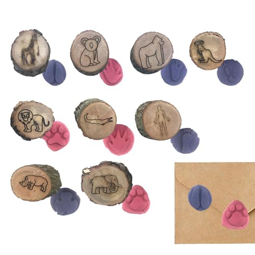 Stempel mit Tierpfotenabdruck, Tierpfotenabdruck, Kunststempel | Tierstempel für das Handwerk, Tierpfotenstempel aus Holz, Kunststempel, kreativer Fingerabdruck Stempel mit Tierpfotenabdruck, Tierpfotenabdruck, Kunststempel | Tierstempel für das Handwerk, Tierpfotenstempel aus Holz, Kunststempel, kreativer Fingerabdruck von Generic