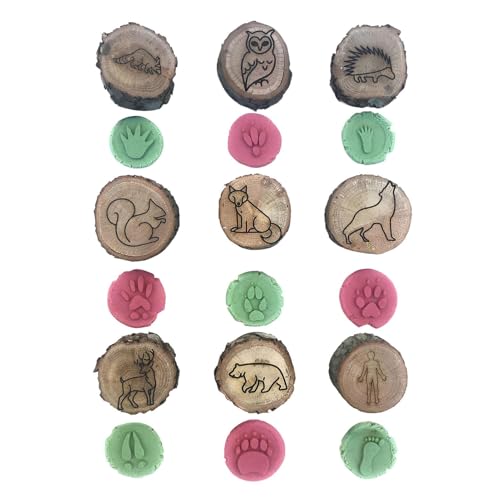 Stempel zur Holzbearbeitung – Holzstempel, Tierabdruckmarken – Vistaprint Small Animal Stamps, Tier-Fußball-Stempel, Kunststempel, kreative Fußabdrucke, dekorative Stempel für e Stempel zur Holzbearbeitung – Holzstempel, Tierabdruckmarken – Vistaprint Small Animal Stamps, Tier-Fußball-Stempel, Kunststempel, kreative Fußabdrucke, dekorative Stempel für e von Generic