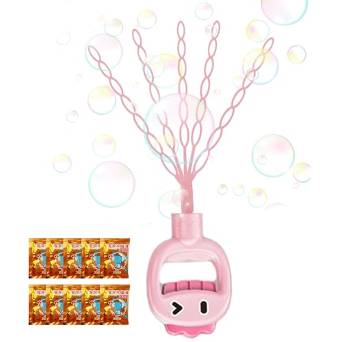 Stick Blobble Blower, Bubble für Kinder, Smile Bubble Wand, Lustiges Outdoor-Spiel, Unterhaltungszubehör für Camping, Versammlung, Geburtstag von Generic
