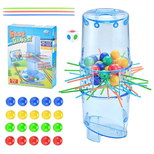 Stick-Pull-Spiel | Fast Fun Kerplunk für 2 bis 4 Spieler Spiel - Lustige Stockspiele für Kinder mit Perlen, StöckenNiedliche farbige Perlen und Stäbchen für Familienbrettspiele Stick-Pull-Spiel | Fast Fun Kerplunk für 2 bis 4 Spieler Spiel - Lustige Stockspiele für Kinder mit Perlen, StöckenNiedliche farbige Perlen und Stäbchen für Familienbrettspiele von Generic