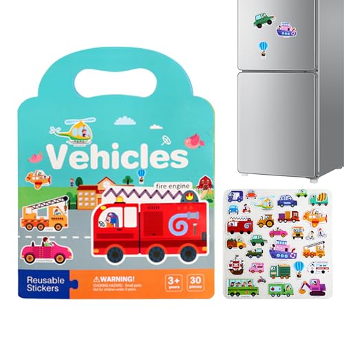 Stickerbuch, Stickerbücher für tragbare Lernaktivitäten für die | Tragbares wiederverwendbares Stickerbuch für die Entwicklung der Feinmotorik und Formati Stickerbuch, Stickerbücher für tragbare Lernaktivitäten für die | Tragbares wiederverwendbares Stickerbuch für die Entwicklung der Feinmotorik und Formati von Generic