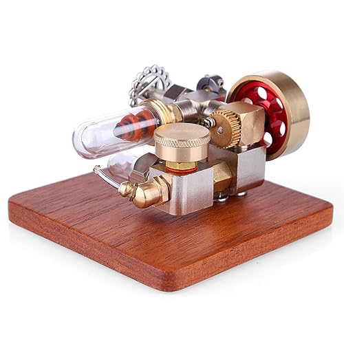 Stirlingmotor Bausatz, Integrierter Mini-Heißluft-Stirlingmotor mit Einstellbarer Drehzahl, Wissenschaftliches Lernspielzeug für Kinder und Erwachsene Stirlingmotor Bausatz, Integrierter Mini-Heißluft-Stirlingmotor mit Einstellbarer Drehzahl, Wissenschaftliches Lernspielzeug für Kinder und Erwachsene von Generic