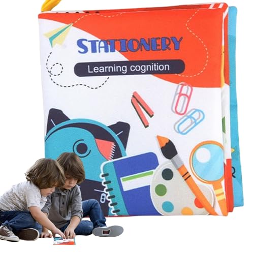 Stoffbücher für Kinder, weiche Bücher für Kinder | kognitive Touch und lustige Urteile und Gefühl von Stoff Kinderbücher,und spüren Sie das sensorische Spiel für Kinder, pädagogisches Spielzeug von Generic