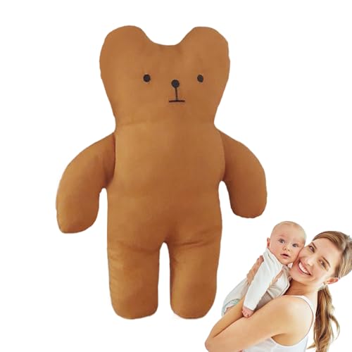 Stofftier Bär Beruhigungs-Puppe | Stofftier Bär Figur | Weiches Sammlerstück Beruhigende Schlafkissen Puppe Für Kleinkinder & Mädchen Stofftier Bär Beruhigungs-Puppe | Stofftier Bär Figur | Weiches Sammlerstück Beruhigende Schlafkissen Puppe Für Kleinkinder & Mädchen von Generic
