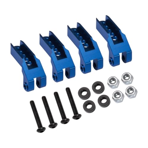 Stoßdämpfer Hydraulische Halterungen 1:10 RC Crawler Teile Turm Teile für 82056-4, Blau Stoßdämpfer Hydraulische Halterungen 1:10 RC Crawler Teile Turm Teile für 82056-4, Blau von HuadaXtai
