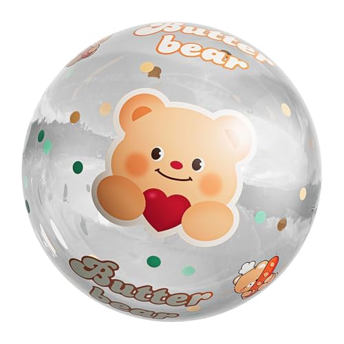 Strandbälle, 60 cm, transparent, aufblasbar, Wasserspiel, Urlaub, Kinder, Erwachsene, Familie, Party, Meeting, Park, Spaß, Aktivitäten im Freien von Generic