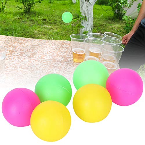Strandbälle, PVC-Strandspielzeug-Ball-Set, 6-teilig, Bunte Strandschlägerbälle in Drei Farben für Spaß und Spiele Im Freien (rot gelb grün) von Generic
