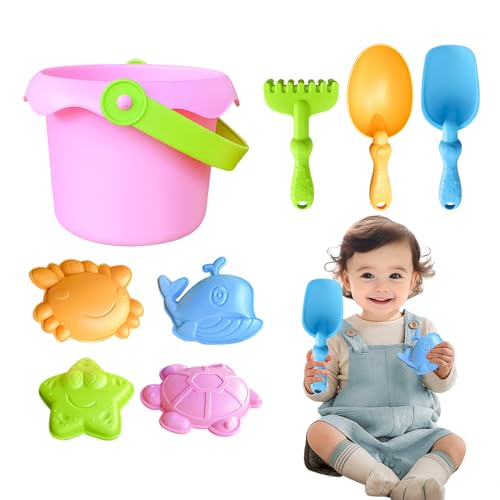Strandspielzeug – Sandspielset für draußen, Strandspielzeug-Set für Kinder | Sandburgenformen, Schaufel und Eimer, Sommerspielzeug für Kleinkinder, Strandausrüstung für unterwegs, Sandspielzeug für Ju Strandspielzeug – Sandspielset für draußen, Strandspielzeug-Set für Kinder | Sandburgenformen, Schaufel und Eimer, Sommerspielzeug für Kleinkinder, Strandausrüstung für unterwegs, Sandspielzeug für Ju von Generic