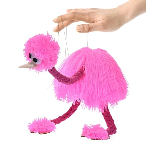 Straußen-Figuren – handgefertigte Straußenpuppets, bunte Straußenhandpuppe aus | Entzückende realistische interaktive Handpuppen aus Straußenstrümpfen, Dekorationen für Straußen-Figuren – handgefertigte Straußenpuppets, bunte Straußenhandpuppe aus | Entzückende realistische interaktive Handpuppen aus Straußenstrümpfen, Dekorationen für von Generic