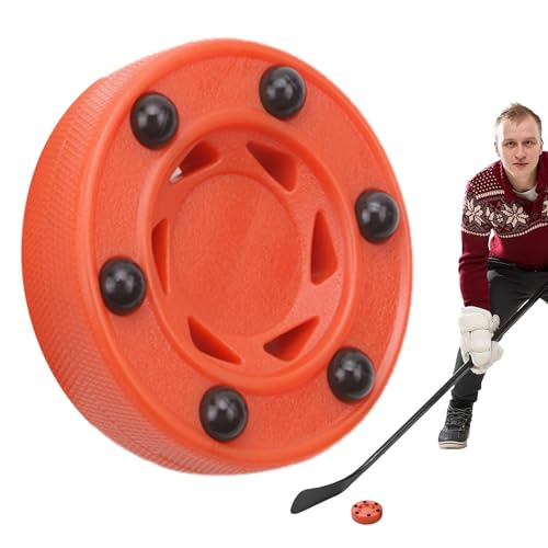 Street Hockey Puck - Gummischeibe, Hochdichte schwarz | Professioneller Übungsball für Innen- oder Außenbereich, ideal für Anfänger und Profis, Trockenlandskaten, Rollerhockey -Trainingseinheiten Street Hockey Puck - Gummischeibe, Hochdichte schwarz | Professioneller Übungsball für Innen- oder Außenbereich, ideal für Anfänger und Profis, Trockenlandskaten, Rollerhockey -Trainingseinheiten von Generic