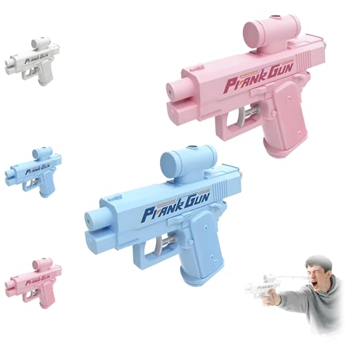 Streich-Wasserpistole, 2025 Neue Streich-Spritzpistole kann von vorne und hinten sprühen, Rückwärts-Wasserpistole, for Streichliebhaber(Pink+Blue) von Generic
