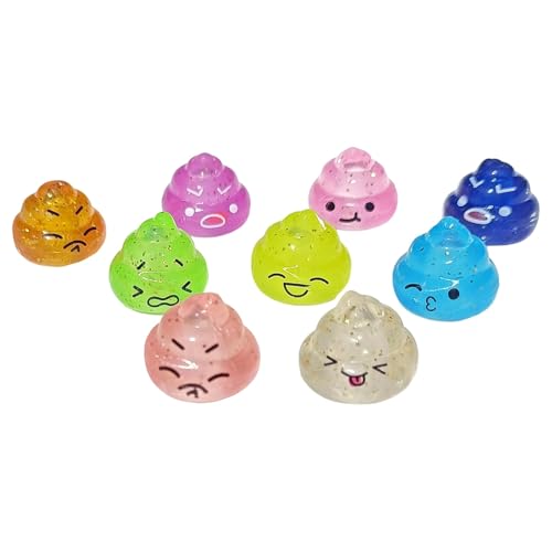 Stress Neuheit Für Erwachsene Kinder Sensorischen Spielen Party Schreibtisch Desktoys (Clear, 1.7X1.5CM) von Generic