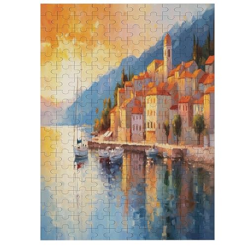 Sunset Puzzle 200 - Erwachsenenpuzzle Mit - Geschicklichkeitsspiel Für Die Ganze Familie - Ideal Als Holzpuzzle von Generic