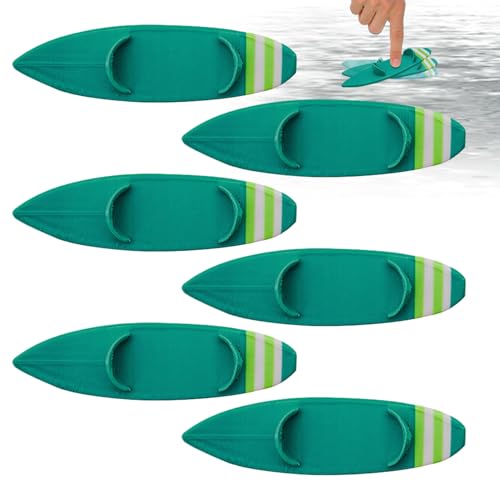 Surfspielzeug - 6 Stücke Surfer Spielzeug - Sammlerstück Lustiges Fingerboard Für Fensterbank Schreibtisch Tragbares Fingerboard Reisespielzeug Auto Spiel Kindergeburtstag Geschenk Jugendlicher M von Generic