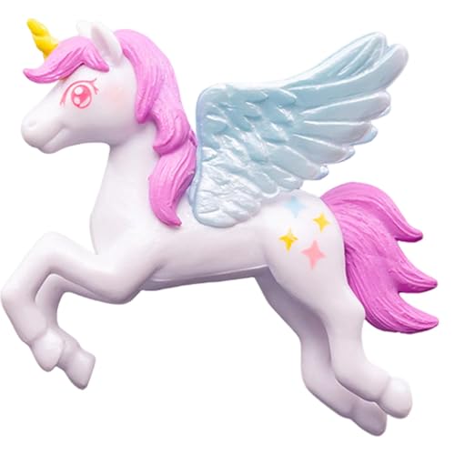 TORTENDEKORATION - Tortendeko Figur, Geburtstag Tortendeko | Einzelhorn Figur, Geburtstag Deko von Generic