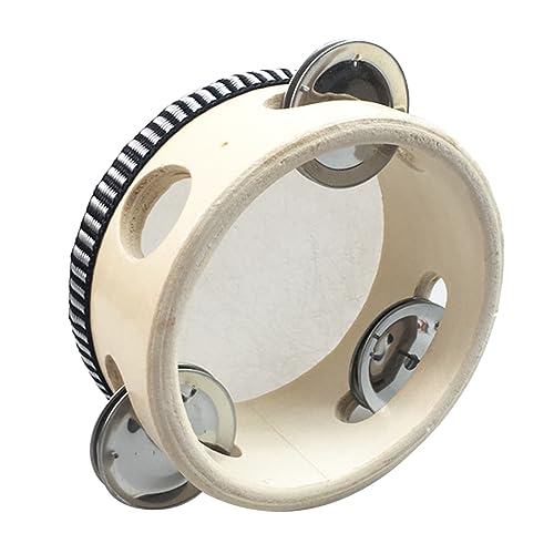 Tamburin -Trommel, Interessante Handheld -Tamburin -Bildung für Leistung (15,2 cm/6in) von Generic