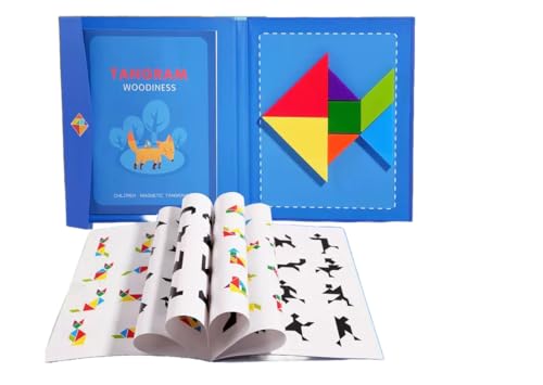 Tangram Magnetisches Spiel aus Holz Kinder Tangram Magnetisches Spiel aus Holz Kinder von GENERIC
