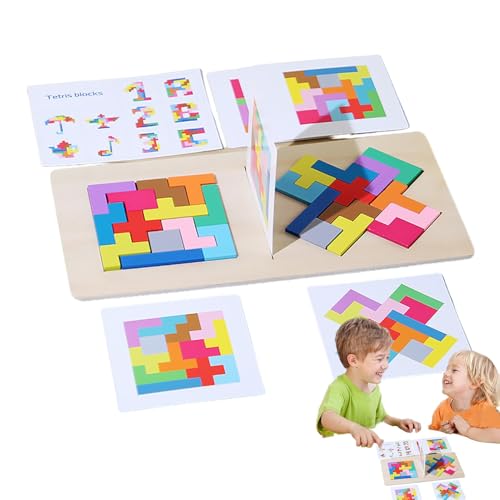 Tangram-Puzzlespiel, Tangram-Puzzle, geometrische Bausteine, Holzpuzzle für Kinder, geometrisches Tangram-Puzzle, bunte Formenmuster Tangram-Puzzlespiel, Tangram-Puzzle, geometrische Bausteine, Holzpuzzle für Kinder, geometrisches Tangram-Puzzle, bunte Formenmuster von Generic