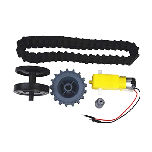 Tank Crawler Förderband + Motor + Antriebsrad + Tauchrad Tank Teile von Generic