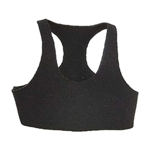 Tanktop/6, Kleidung für weibliche Puppen, weiches Zubehör, DIY, modische Puppenkleidung für weibliche Puppen, 30,5 cm, Schwarz Tanktop/6, Kleidung für weibliche Puppen, weiches Zubehör, DIY, modische Puppenkleidung für weibliche Puppen, 30,5 cm, Schwarz von Generic