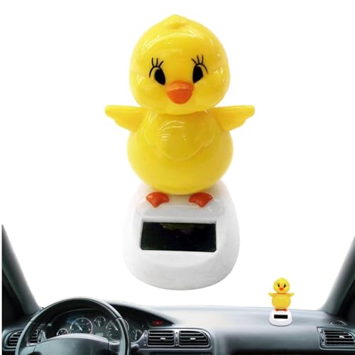 Tanzen Solar Küken - Solar Energie Schaukel Cartoon Küken Figurine | Bobble Head Auto Dashboard Dekoration Spielzeug, Animierte Solar Küken Ornament für Home Office Schreibtisch niedlich lustiges Tanzen Solar Küken - Solar Energie Schaukel Cartoon Küken Figurine | Bobble Head Auto Dashboard Dekoration Spielzeug, Animierte Solar Küken Ornament für Home Office Schreibtisch niedlich lustiges von Generic