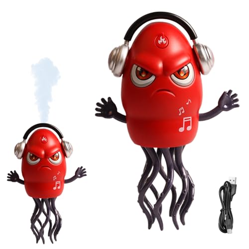 Tanzender Oktopus Baby Spielzeug,Krabbelnder Hindernisausweich Tintenfisch - Wiederaufladbares Oktamusik Spielzeug Mit Licht Für Kinder Geburtstag Weihnachten Krabbelspielzeug Babybett Bauchzeit von Generic