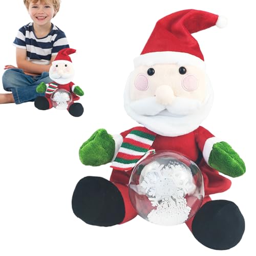 Tanzender Weihnachtsmann mit Musik - Plüschstoff, Singende Puppe, Weihnachtsgröße, beleuchtetes Spielzeug | elektrische Weihnachtsfigur mit Glitzereffekt für Feier, Kindergeschenk und Dekoration Tanzender Weihnachtsmann mit Musik - Plüschstoff, Singende Puppe, Weihnachtsgröße, beleuchtetes Spielzeug | elektrische Weihnachtsfigur mit Glitzereffekt für Feier, Kindergeschenk und Dekoration von Generic