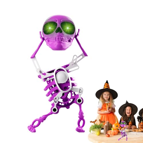 Tanzendes Skelett – Spielzeug, Schaukelskelett | Spielfigur, tanzender mechanischer Schaukel, lustiges Spielzeug, Skelett-Tanzfigur Tanzendes Skelett – Spielzeug, Schaukelskelett | Spielfigur, tanzender mechanischer Schaukel, lustiges Spielzeug, Skelett-Tanzfigur von Generic