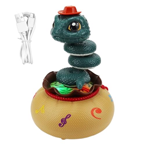 Tanzspielzeug | Twisting Snake Spielen Vorräte Mit Musik Und Licht, Hindernissensorspielzeug Für Kinder Schlafzimmer Wohnzimmer Studienzeit Badezeit Schlafenszeit Klassenzimmerschule von Generic