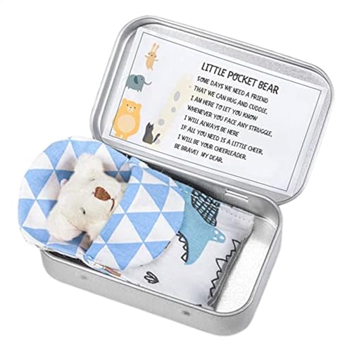 Taschenbär-Dose |. Taschen-Teddybär in Blechdose – Taschenbär-Dose, Mädchen-Weihnachtsparty-Geschenke, Bärenform-Metalldose, Mini-Bär-Dose, Design, weiche Bärendose als Geburtstagsgesch Taschenbär-Dose |. Taschen-Teddybär in Blechdose – Taschenbär-Dose, Mädchen-Weihnachtsparty-Geschenke, Bärenform-Metalldose, Mini-Bär-Dose, Design, weiche Bärendose als Geburtstagsgesch von Generic