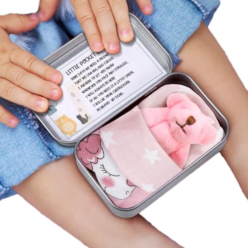 Taschenbär - Pocketz Bears, Miniaturplüsch in Geschenkbox | Niedes winzige Bearr -Andenken, sentimentale Pockett -Begleiterin, Reisekomforttier, einzigartige Freundschafts -Token, nach Taschenbär - Pocketz Bears, Miniaturplüsch in Geschenkbox | Niedes winzige Bearr -Andenken, sentimentale Pockett -Begleiterin, Reisekomforttier, einzigartige Freundschafts -Token, nach von Generic