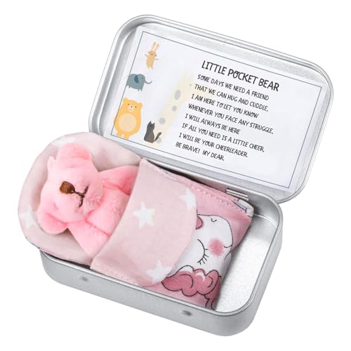 Taschenbärdose | Taschen-Teddybär in Einer Blechdose, weiches Stoffbär-Puppenspielzeug für und Mädchen, Geburtstagsgeschenke, De Taschenbärdose | Taschen-Teddybär in Einer Blechdose, weiches Stoffbär-Puppenspielzeug für und Mädchen, Geburtstagsgeschenke, De von Generic