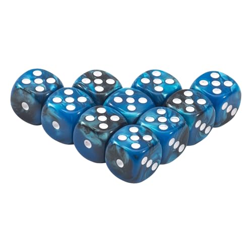 Taschenformat Würfel-Set, 6-seitiges Acryl Partyspiel Würfel, Glattes Rollen Tragbares Spielzubehör Für Erwachsene Jugendliche Kinder Ab 12 Jahren Taschenformat Würfel-Set, 6-seitiges Acryl Partyspiel Würfel, Glattes Rollen Tragbares Spielzubehör Für Erwachsene Jugendliche Kinder Ab 12 Jahren von Generic