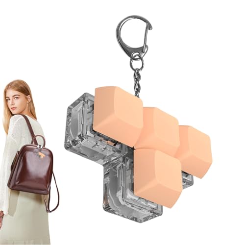 Tastatur -Tastatur -Zappel -Clicker, Spielzeugklickertastatur, Light -Tester -Tastatur Mit 4 Tasten, Fingerspielzeug, Lustiger Sensorischer Tastatur, Baumester, Relaxan -Taste Fingerspielzeug von Generic