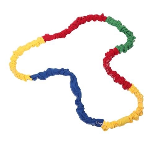 Tauziehen Seilspiel Twist-Seil für Kinder und Erwachsene, Teamspiele Tauziehseil Regenbogenfarben Gartenspiele Sporttagen Outdoor Spiele Hüpfspiele Gummi Twist Seilziehen für Drinnen Draußen (400cm) Tauziehen Seilspiel Twist-Seil für Kinder und Erwachsene, Teamspiele Tauziehseil Regenbogenfarben Gartenspiele Sporttagen Outdoor Spiele Hüpfspiele Gummi Twist Seilziehen für Drinnen Draußen (400cm) von Generic
