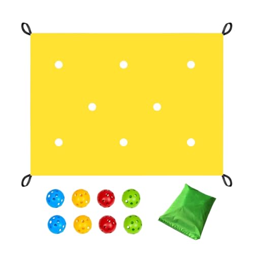 Team-Bauspiel: Interaktives Gruppenaktivitätsset, Koordinationsspiel mit hohlem Ball | Sturdy Hole Tarp Tarp Work für Kinder Schule Events Familie Home Party Indoor Outdoor Co Team-Bauspiel: Interaktives Gruppenaktivitätsset, Koordinationsspiel mit hohlem Ball | Sturdy Hole Tarp Tarp Work für Kinder Schule Events Familie Home Party Indoor Outdoor Co von Generic