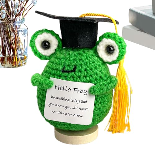 Teddybär Zum Schulabschluss 2024 – Personalisiertes Plüschtier Mit Individuellem Namen Und Schuljahr, Gehäkeltes, Weiches Mini-Plüschtier, Weißer Bär Mit Abschlusskappe Und Diplom | Geschenk Für Schul Teddybär Zum Schulabschluss 2024 – Personalisiertes Plüschtier Mit Individuellem Namen Und Schuljahr, Gehäkeltes, Weiches Mini-Plüschtier, Weißer Bär Mit Abschlusskappe Und Diplom | Geschenk Für Schul von Generic