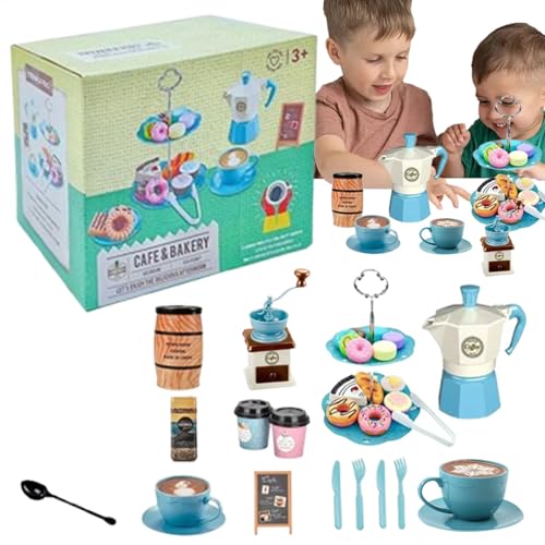 Teeservice für Kleinkinder – Pretend Girls Tea Time Spielset | Princess Tea Time Rollendes Küchenspielzeug für Freunde, Familie, Kinder, Mädchen, Teeservice für Kleinkinder – Pretend Girls Tea Time Spielset | Princess Tea Time Rollendes Küchenspielzeug für Freunde, Familie, Kinder, Mädchen, von Generic