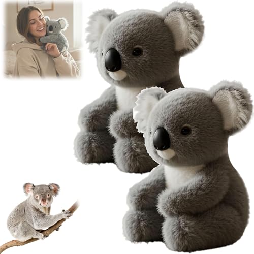 The Koaly – Emotional Healing On Demand, Koala Plush Toy | Stress Relief, Emotional Support | Cozy Snuggles for All Ages (2 PCS) von Generic