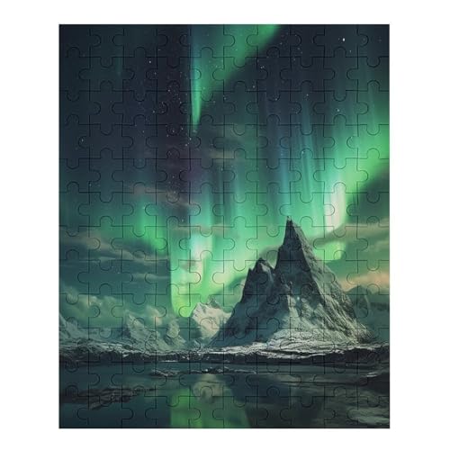 The Northern Lights - 1000 Teile Puzzle – - Hochauflösendes - Gelegenheitsspiel – 1000 Teile Holzpuzzle 70 von Generic