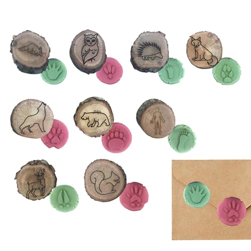 Tierdruckstempel, Deko-Stempel | Bastelstempel, Holzstempel, Tierpfotenstempel, Kunststempel, kreative Abdruckstempel für die Tierdruckstempel, Deko-Stempel | Bastelstempel, Holzstempel, Tierpfotenstempel, Kunststempel, kreative Abdruckstempel für die von Generic