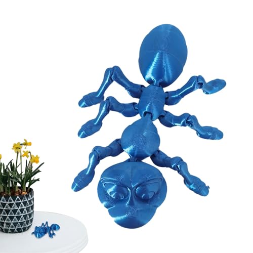 Tiere mit 3D-Druck, bewegliches Spielzeug in 3D – Spielzeug mit Gelenken, Spielzeug für Tiere mit beweglichen Gelenken, Fidget Spielzeug für Erwachsene, Bürospielzeug für Kinder, Frosch Fidge von Generic