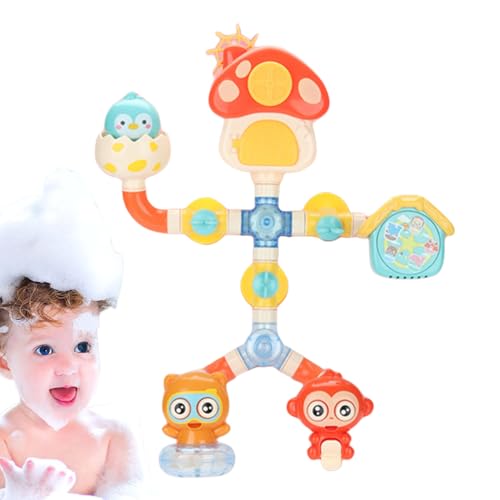 Tierische Badewannenspielzeuge,Badewannenspielzeuge für Kinder - Wassersprühspielzeug für Badezimmerspaß,Badewannenspielzeug mit leistungsstarken Saugnäpfen für Pool, Badewanne, Dusche und Tierische Badewannenspielzeuge,Badewannenspielzeuge für Kinder - Wassersprühspielzeug für Badezimmerspaß,Badewannenspielzeug mit leistungsstarken Saugnäpfen für Pool, Badewanne, Dusche und von Generic