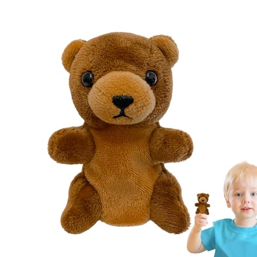 Tierpuppen – Tierpuppen, realistische und entzückende Fingerpuppen, niedliches Spielzeug für Plüschpuppen, niedliche interaktive Tiere, von Generic