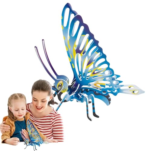 Tierpuzzle Klein - Einzigartige Form Puzzle | Puzzles für Erwachsene Schmetterling Puzzles Tiermodell Basteln für Frauen und Männer Home Craft Tierpuzzle Klein - Einzigartige Form Puzzle | Puzzles für Erwachsene Schmetterling Puzzles Tiermodell Basteln für Frauen und Männer Home Craft von Generic