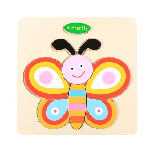 Tierpuzzle aus Holz, Tierpuzzle für – Tierpuzzle aus Holzpuzzle, Lernspiele für frühzeitige Entwicklung für im Vorschulalter, Mädchen und Kinder Tierpuzzle aus Holz, Tierpuzzle für – Tierpuzzle aus Holzpuzzle, Lernspiele für frühzeitige Entwicklung für im Vorschulalter, Mädchen und Kinder von Generic